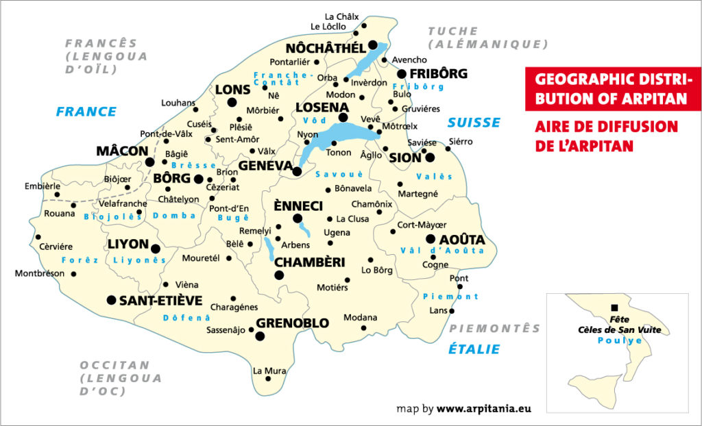 Arpitan_francoprovencal_map